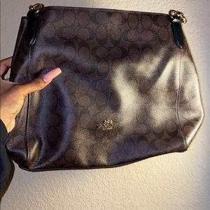 AUTHENTIC COACH HALLIE SHOULDER BAG